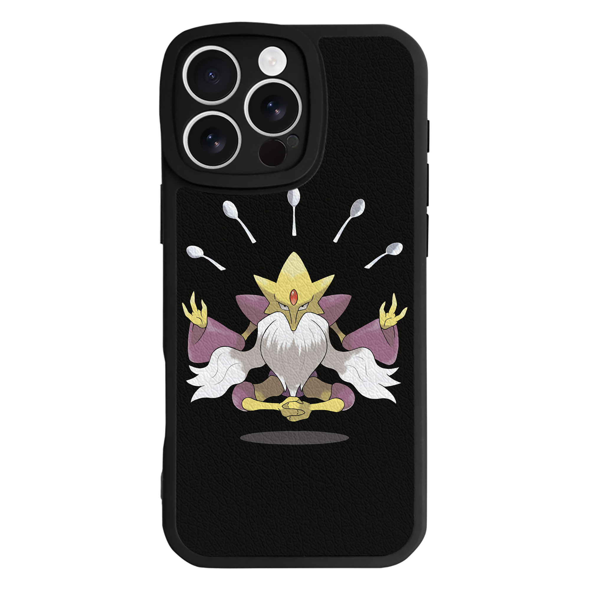 （画像用） ポケットモンスター Pokémon 【iPhone 16シリーズ対応】シリコンスマホケース（レザー調） 材質：シリコン